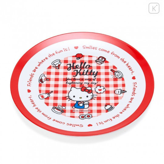 Japan Sanrio Melamine Plate - Hello Kitty - 1