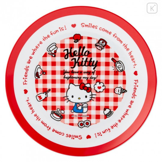 Japan Sanrio Melamine Plate - Hello Kitty - 2