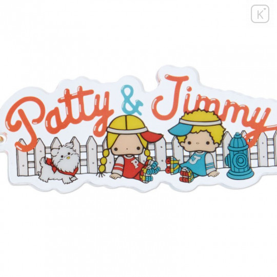 Japan Sanrio Acrylic Keychain - Patty & Jimmy - 2