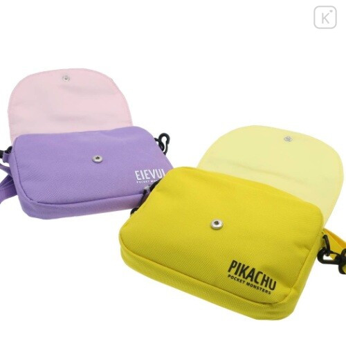 Japan Pokemon Mini Shoulder Bag - Eevee Purple - 3