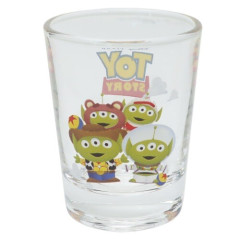 Japan Disney Mini Glass Tumbler - Alien