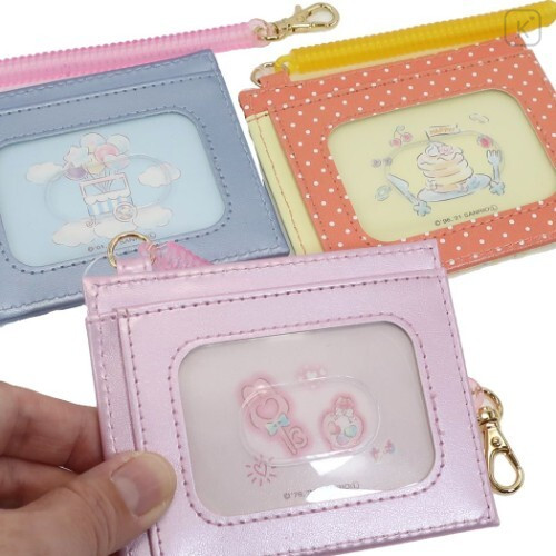 Japan Sanrio Pass Case Card Holder - Pompompurin & Pancake - 2