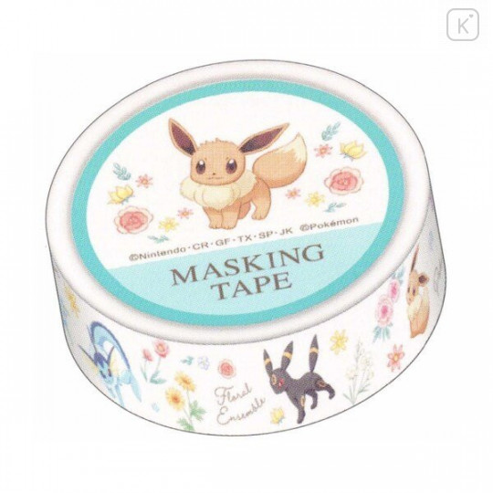 Japan Pokemon Washi Paper Masking Tape - Eevee Evolution - 1