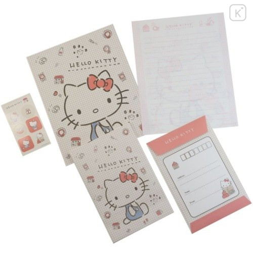 Japan Sanrio Stationery Letter Set - Hello Kitty / Daily - 2