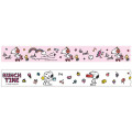 Japan Peanuts Washi Paper Masking Tape - Snoopy Munch Time with cutter - 2