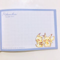 Japan Pokemon Mini Notepad - Pikachu / Colorful - 3