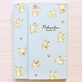 Japan Pokemon A6 Notepad with Cover - Pikachu / Full - 1