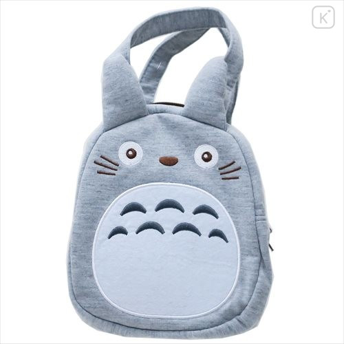 Japan Ghibli Plush Die-Cut Mascot Handbag - My Neighbor Totoro - 1
