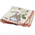Japan Ghibli Embroidery Handkerchief - My Neighbor Totoro / Flower - 2