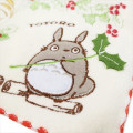 Japan Ghibli Embroidery Handkerchief - My Neighbor Totoro / Flower - 3
