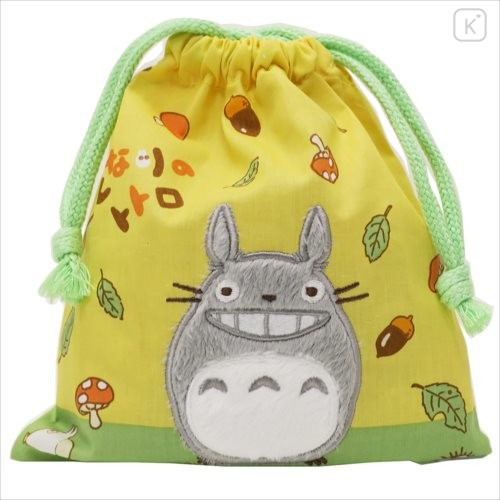 Japan Ghibli Drawstring Bag - Totoro / Smile - 2