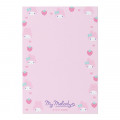 Japan Sanrio Memo Pad with Book Cover - My Melody - 8
