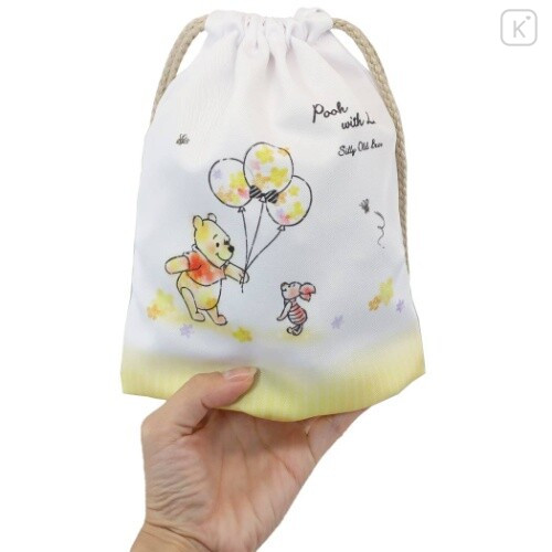 Japan Disney Drawstring Bag - Winnie the Pooh - 2