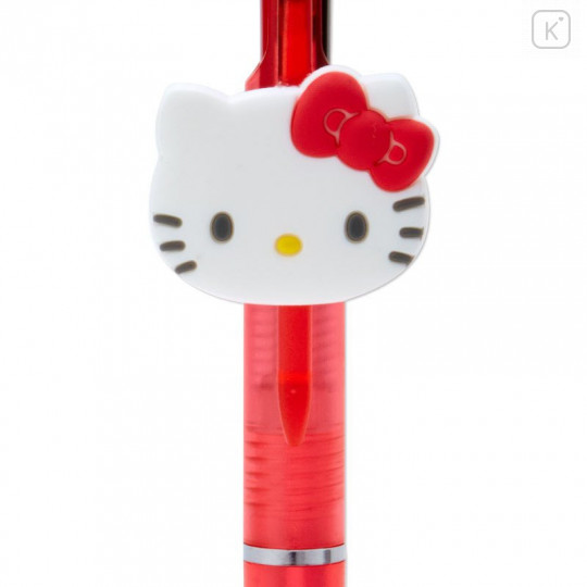 Japan Sanrio 2 Color Ball Pen - Hello Kitty Face - 3