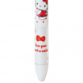Japan Sanrio Two Color Mimi Pen - Hello Kitty / Ribbon - 3