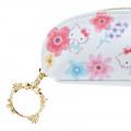Japan Sanrio Slim Pen Case - Hello Kitty / Lovely Floral - 4