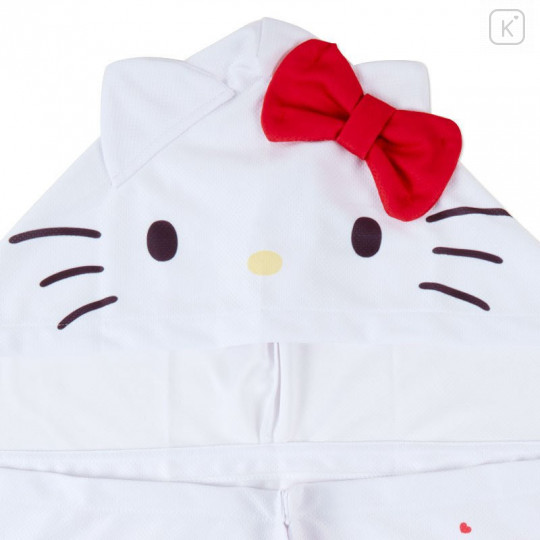 Japan Sanrio Hooded Cool Towel - Hello Kitty - 5