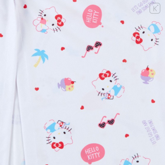 Japan Sanrio Hooded Cool Towel - Hello Kitty - 6