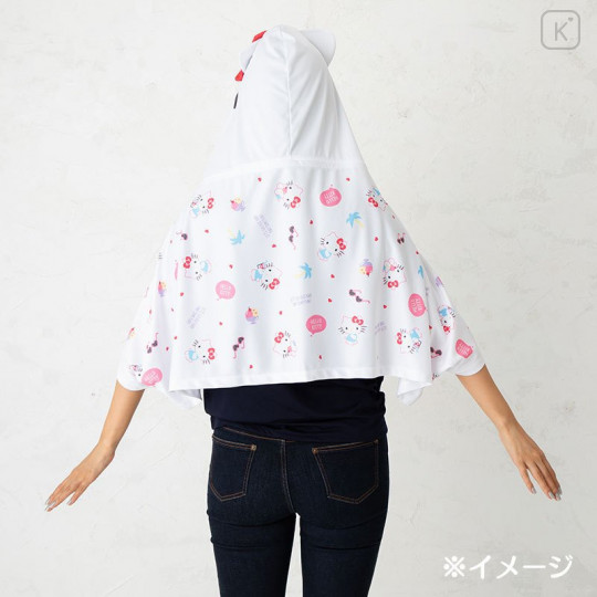 Japan Sanrio Hooded Cool Towel - Cinnamoroll - 8