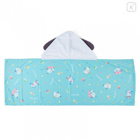 Japan Sanrio Hooded Cool Towel - Pochacco - 3