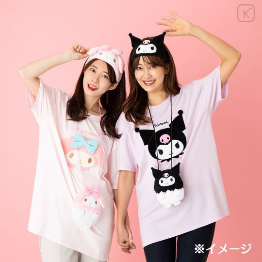 Japan Sanrio Neck Pouch - Little Twin Stars Lala - 5