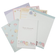 Japan Sanrio Volume Up Letter Set - Sanrio Family / Line Up