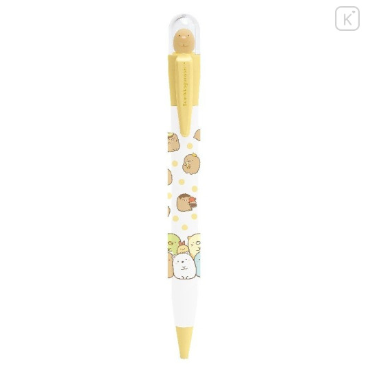 Japan San-X Rotating Mascot Ballpoint Pen - Sumikko Gurashi : Tonkatsu - 1