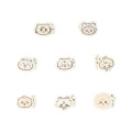 Japan Chiikawa Flake Sticker Set - Chiikawa : Chiikawa Baby Characters Face - 5
