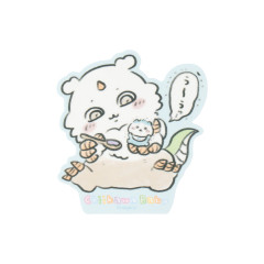 Japan Chiikawa Vinyl Sticker - Hachiware : Chiikawa Baby Anoko Feeding