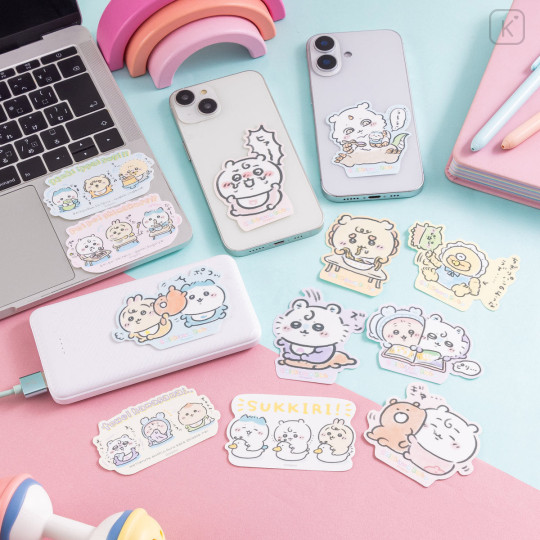 Japan Chiikawa Vinyl Sticker - Chiikawa & Hachiware & Usagi : Chiikawa Baby Happy Duck Potty - 2