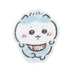 Japan Chiikawa Vinyl Hologram Sticker - Hachiware : Chiikawa Baby