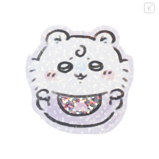 Japan Chiikawa Vinyl Hologram Sticker - Momonga : Chiikawa Baby - 1