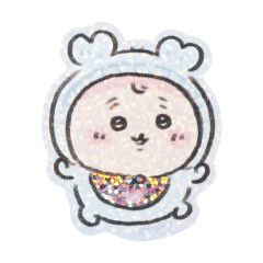 Japan Chiikawa Vinyl Hologram Sticker - Furuhonya Kani-chan : Chiikawa Baby