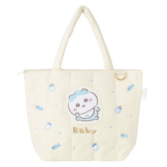 Japan Chiikawa Quilted Tote Bag - Hachiware : Chiikawa Baby