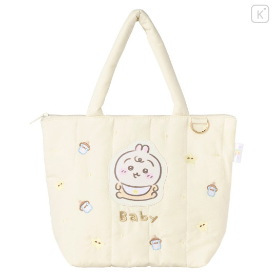 Japan Chiikawa Quilted Tote Bag - Usagi : Chiikawa Baby - 1