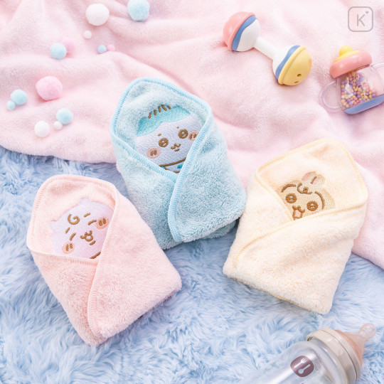 Japan Chiikawa Mini Towel Handkerchief - Hachiware : Chiikawa Baby Swaddle - 2