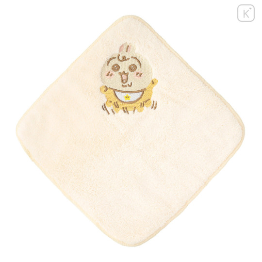 Japan Chiikawa Mini Towel Handkerchief - Usagi : Chiikawa Baby Swaddle - 4