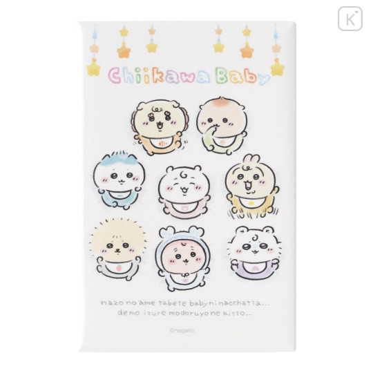 Japan Chiikawa Square Magnet - Chiikawa Baby Characters - 1