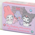 Japan Sanrio Eraser - Kuromi & My Melody : My Melody 50th & Kuromi 20th Anniversary Angel - 4