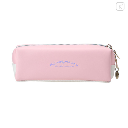 Japan Sanrio Box Pencil Case - Kuromi & My Melody : My Melody 50th & Kuromi 20th Anniversary Angel - 2