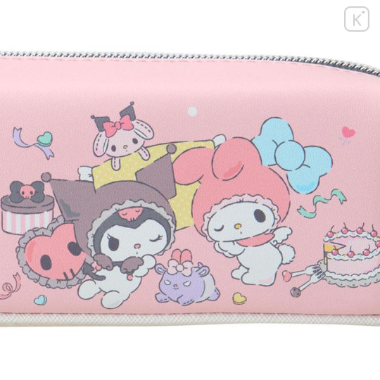 Japan Sanrio Box Pencil Case - Kuromi & My Melody : My Melody 50th & Kuromi 20th Anniversary Angel - 4