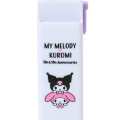 Japan Sanrio 3 in 1 Comb - Kuromi & My Melody : My Melody 50th & Kuromi 20th Anniversary Happy - 5