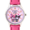 Japan Sanrio Junior Watch - Kuromi & My Melody : My Melody 50th & Kuromi 20th Anniversary - 4