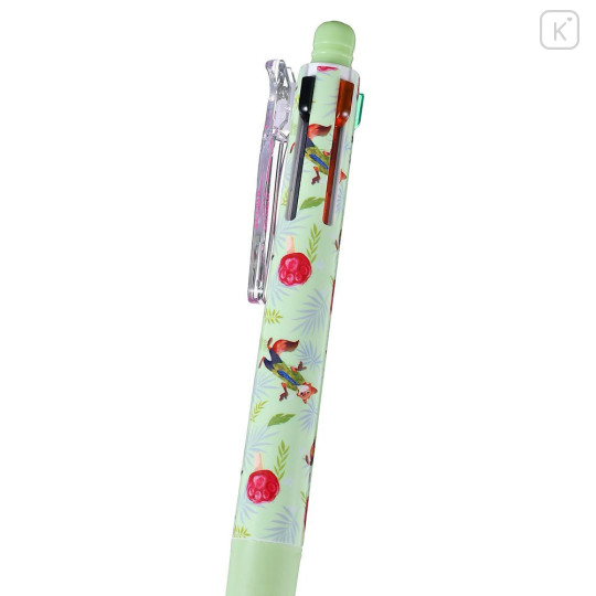 Japan Disney Store Sarasa Multi 4+1 Gel Pen & Mechanical Pencil - Zootopia : Green - 3