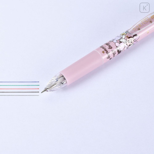 Japan Disney Store Sarasa Multi 4+1 Gel Pen & Mechanical Pencil - Daisy & Minnie : Pink - 6