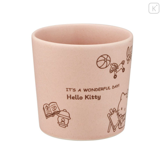 Japan Sanrio Mino Ware Mug - Hello Kitty : Wonderful Day - 2