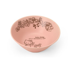 Japan Sanrio Mino Ware Small Bowl - Hello Kitty : Wonderful Day