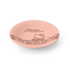 Japan Sanrio Mino Ware Medium Plate - Hello Kitty : Wonderful Day