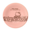 Japan Sanrio Mino Ware Medium Plate - Hello Kitty : Wonderful Day - 2