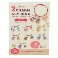 Japan Peanuts Secret Wire Key Ring Charm Keychain - Snoopy : Colorful Blind Box